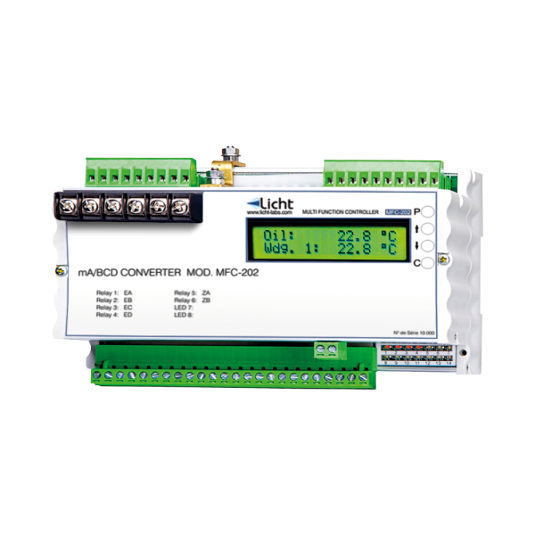 CONVERSOR mA/BCD MODELO MFC-202 mA/BCD